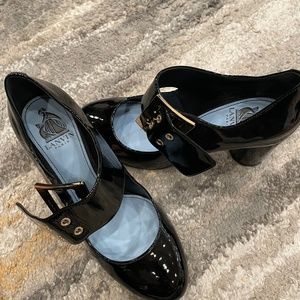 Lanvin Paris Leather woman heels size  6